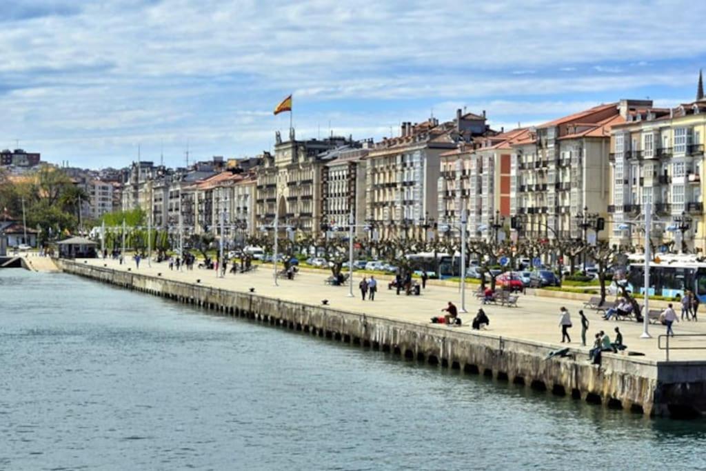 A Un Paso De La Bahia De Santander,Para 6! La Ciudad A Pie! Eksteriør bilde